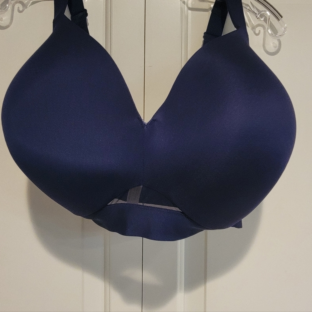 CACIQUE Comfort Bliss Bra like new bra Navy 44DDD